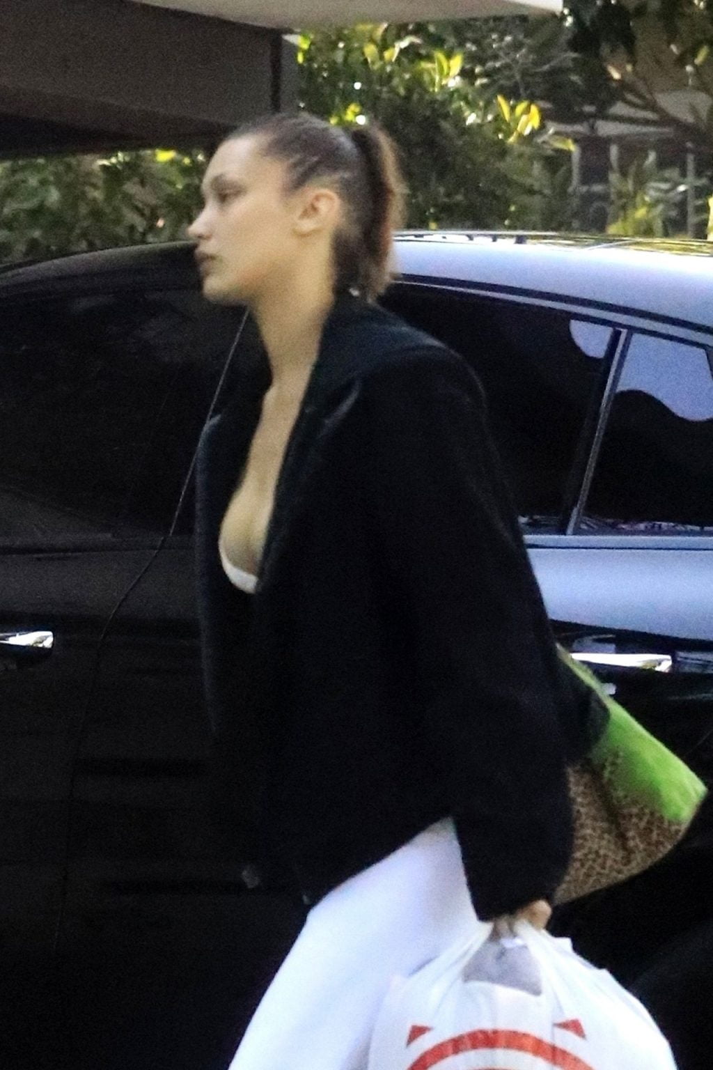 Bella Hadid Cleavage