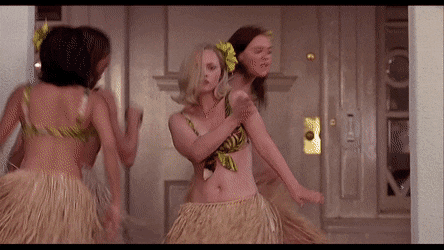 Christina Ricci Hula Dancing in Pumpkin (2002)