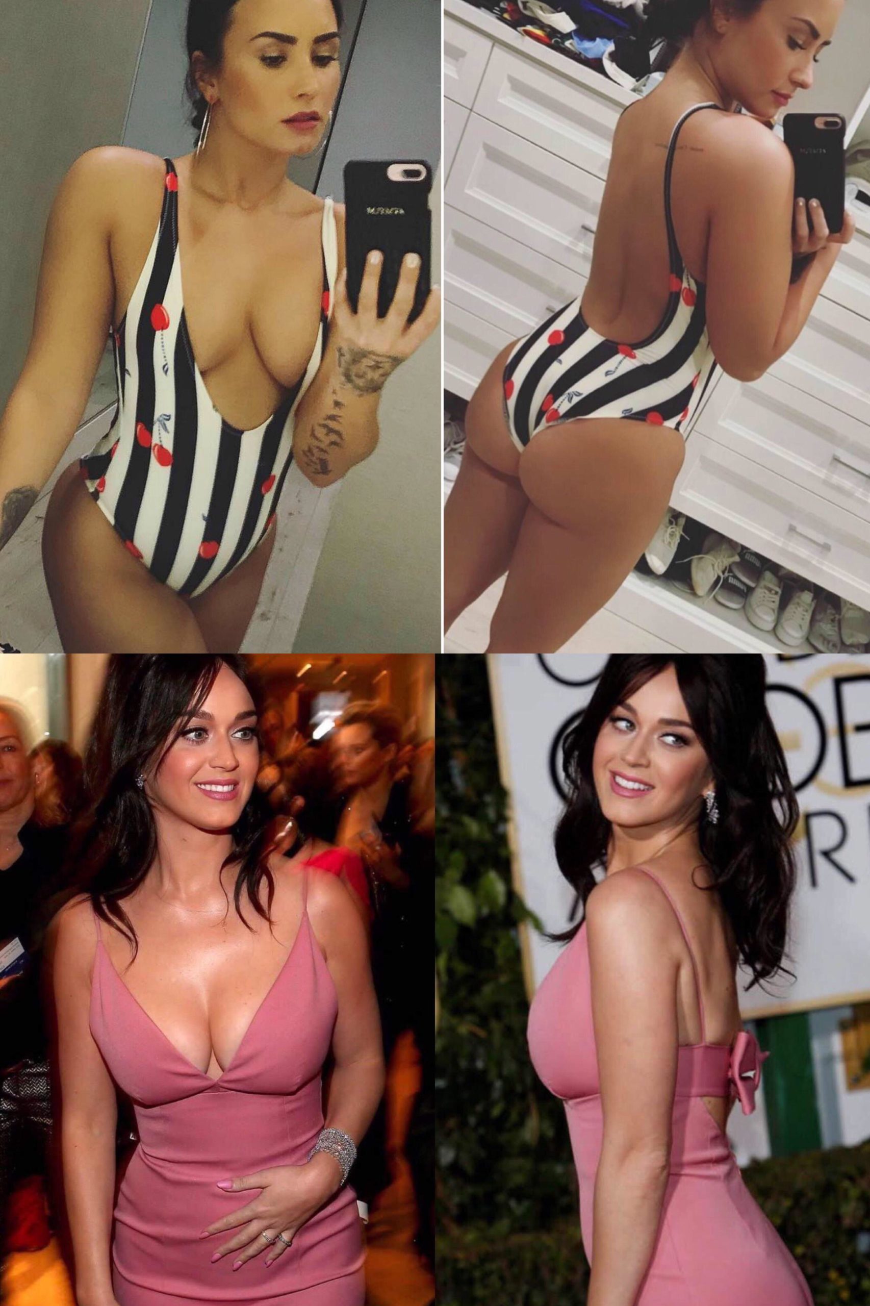 Demi Lovato or Katy Perry. Take your pick.