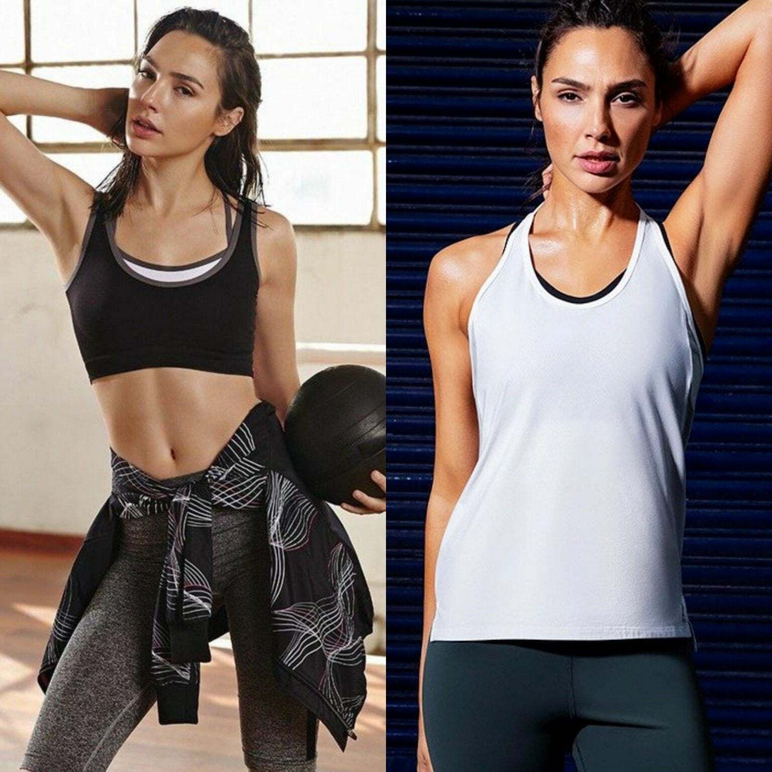 I wanna lick every inch of Gal Gadot’s sweaty body