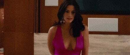 I want to jerk off on Courteney Cox's tits .