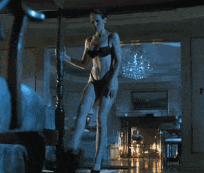 Jamie Lee Curtis sexy dance plot in 'True Lies'