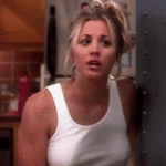 Kaley Cuoco pointy pokie plots in 'TBBT'