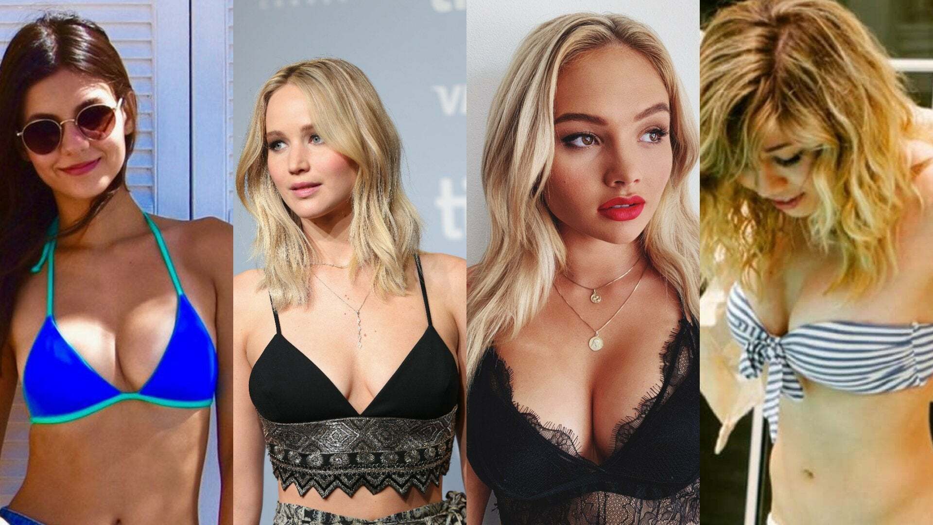 Victoria Justice, Jennifer Lawrence, Natalie Alyn Lind, Jennette McCurdy. How would you fuck them and where would you shoot your cum