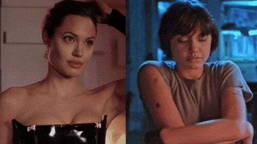 Angelina Jolie on/off