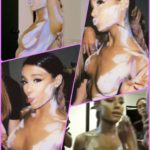 Ariana Grande topless (compilation, brightened)