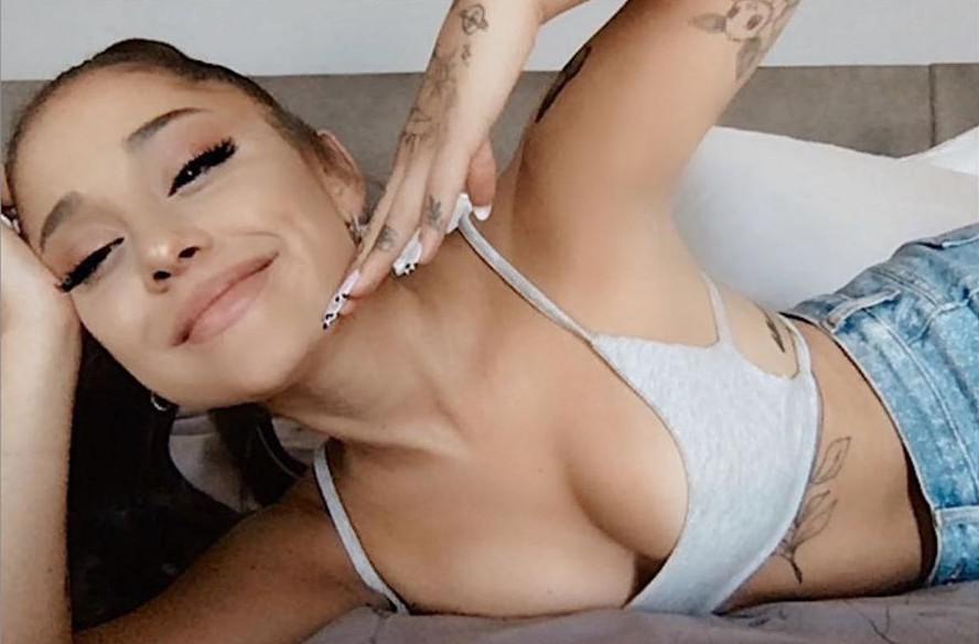 Ariana Grande waiting for my dick