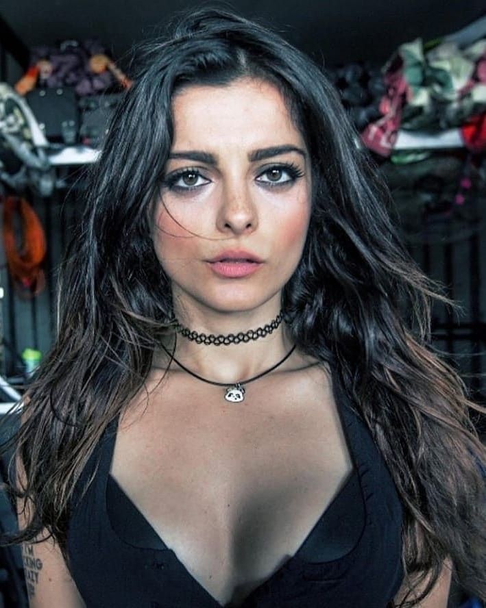 Bebe Rexha looks so hot with dark hair