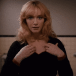 Christina Hendricks adjusting her perfect tits (Good Girls)