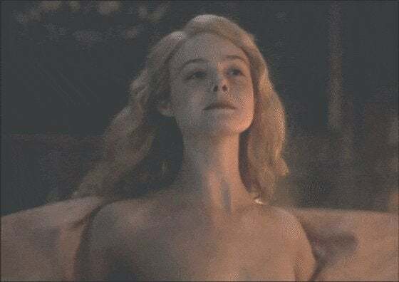 Elle Fanning in "The Great" S01E01 (brightened & cropped)