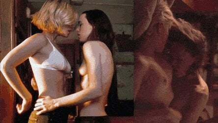 Ellen Page probably couldn't wait to get stuck into Kate Mara's tits