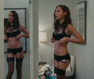 Gal Gadot's lingerie plot from Keeping Up With The Joneses