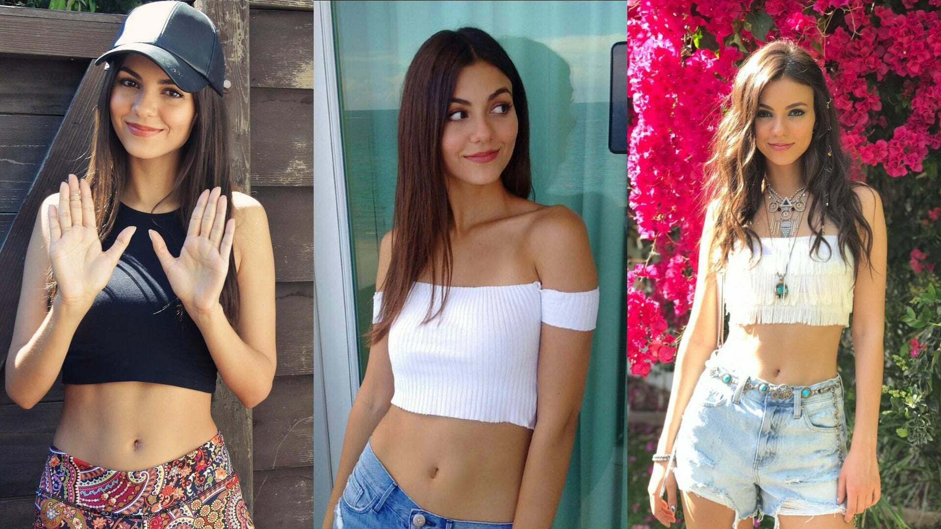 I imagine to fuck Victoria Justice lying on her back with her legs arroung me until I cum in her pussy. I would cum so much that I pull out and shoot a huge load on her tummy and also reach her face