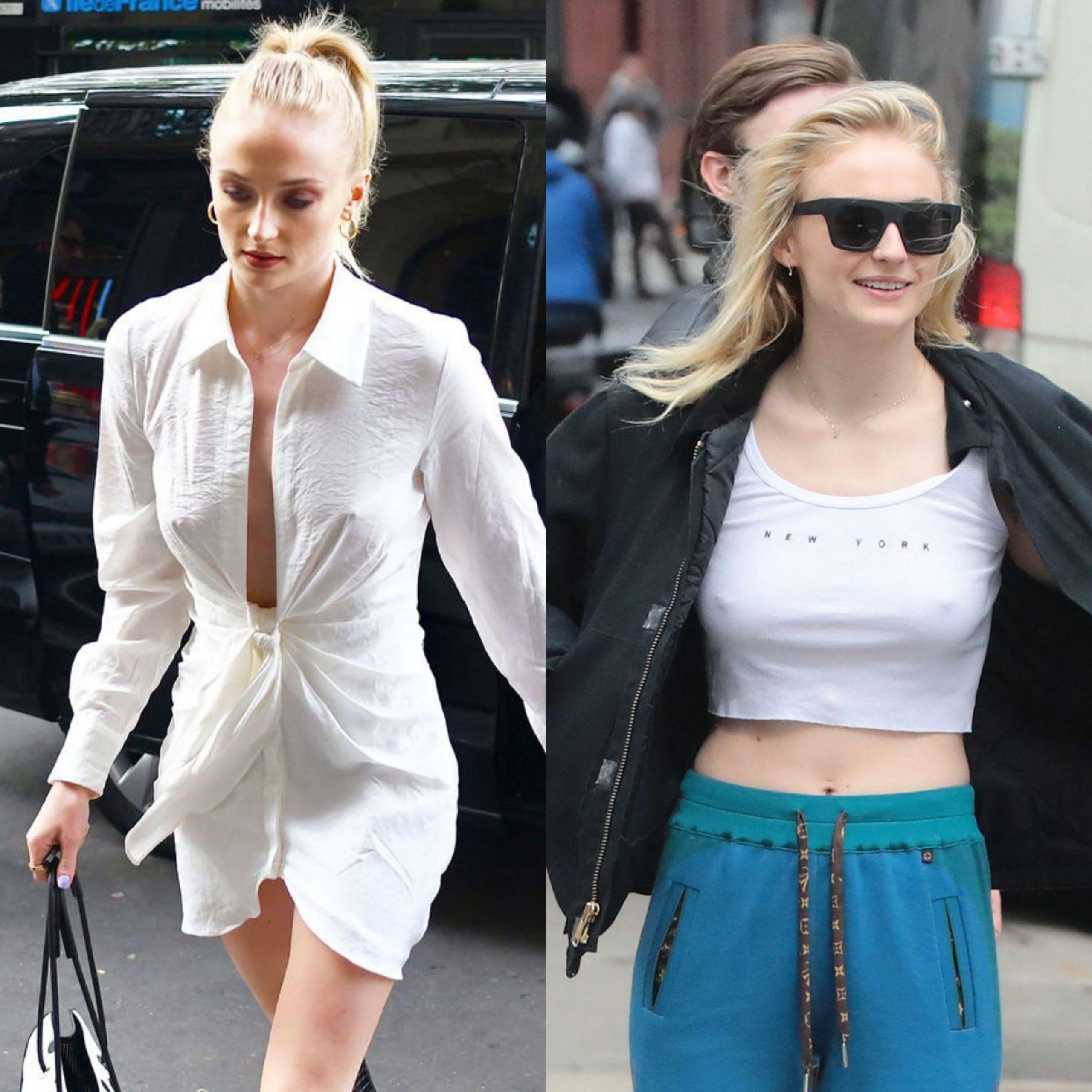 I really love Sophie Turner and her disdain for bras