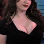 I want to paint Kat Dennings big tits with several ropes of hot cum....