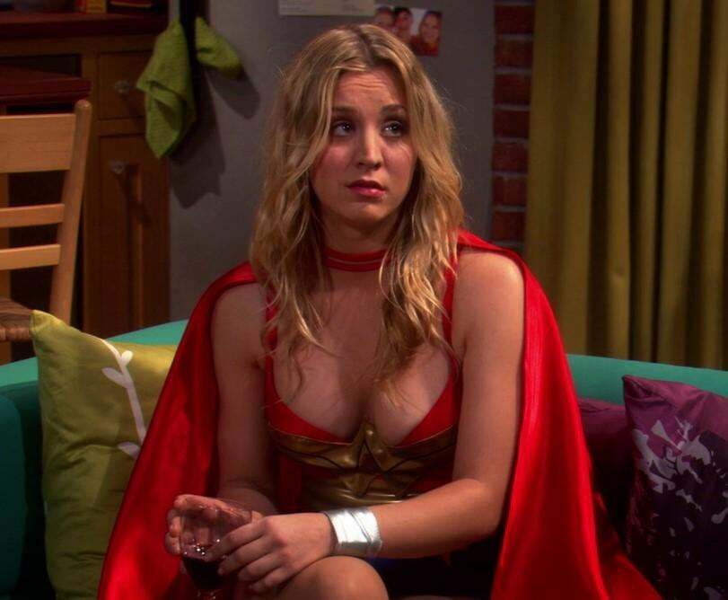 Kaley Cuoco as Wonder Woman