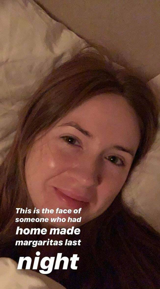 Karen Gillan admits to never doing anal and says she has wanted to try it for a while, so she agrees to do it with you and this is her face after doing anal for 20 minutes and having her first anal creampie