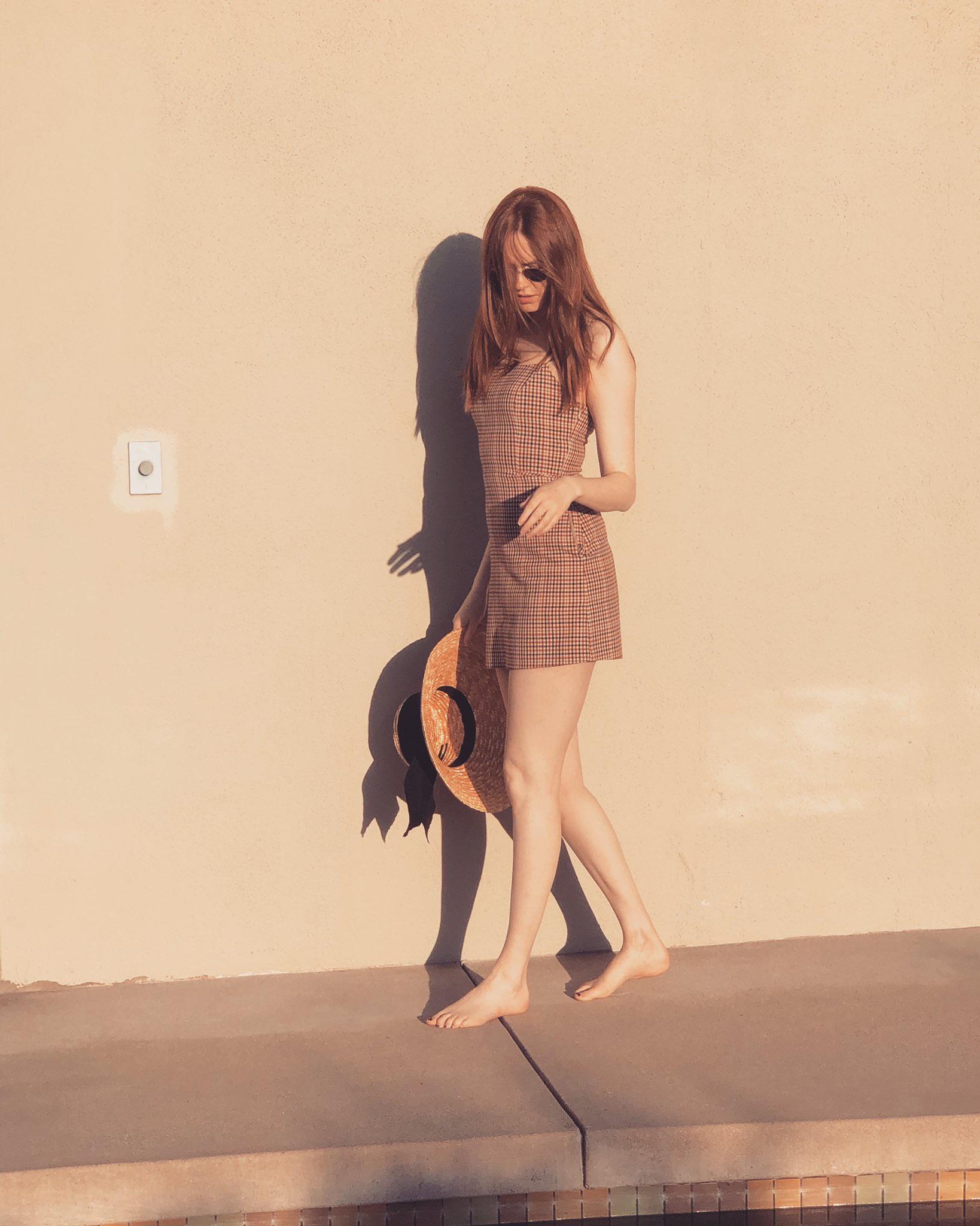 Karen Gillan is heating things up in LA.