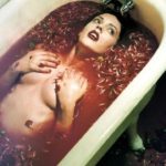 Rose McGowan in the tub