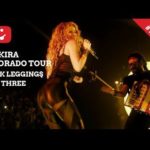 Shakira's Ass live black leggings