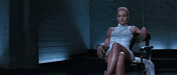 Sharon Stone tits, ass and pussy compilation from "Basic Instinct"