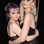 Sophie Turner and Maisie Williams