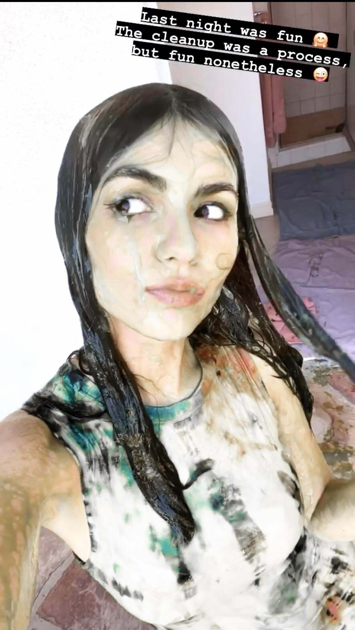 Victoria Justice had a great time at the gangbang last night