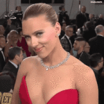 Scarlett Johansson when she sees your hard cock💦