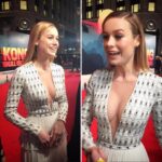 Brie Larson really wants toy to know she has nice tits