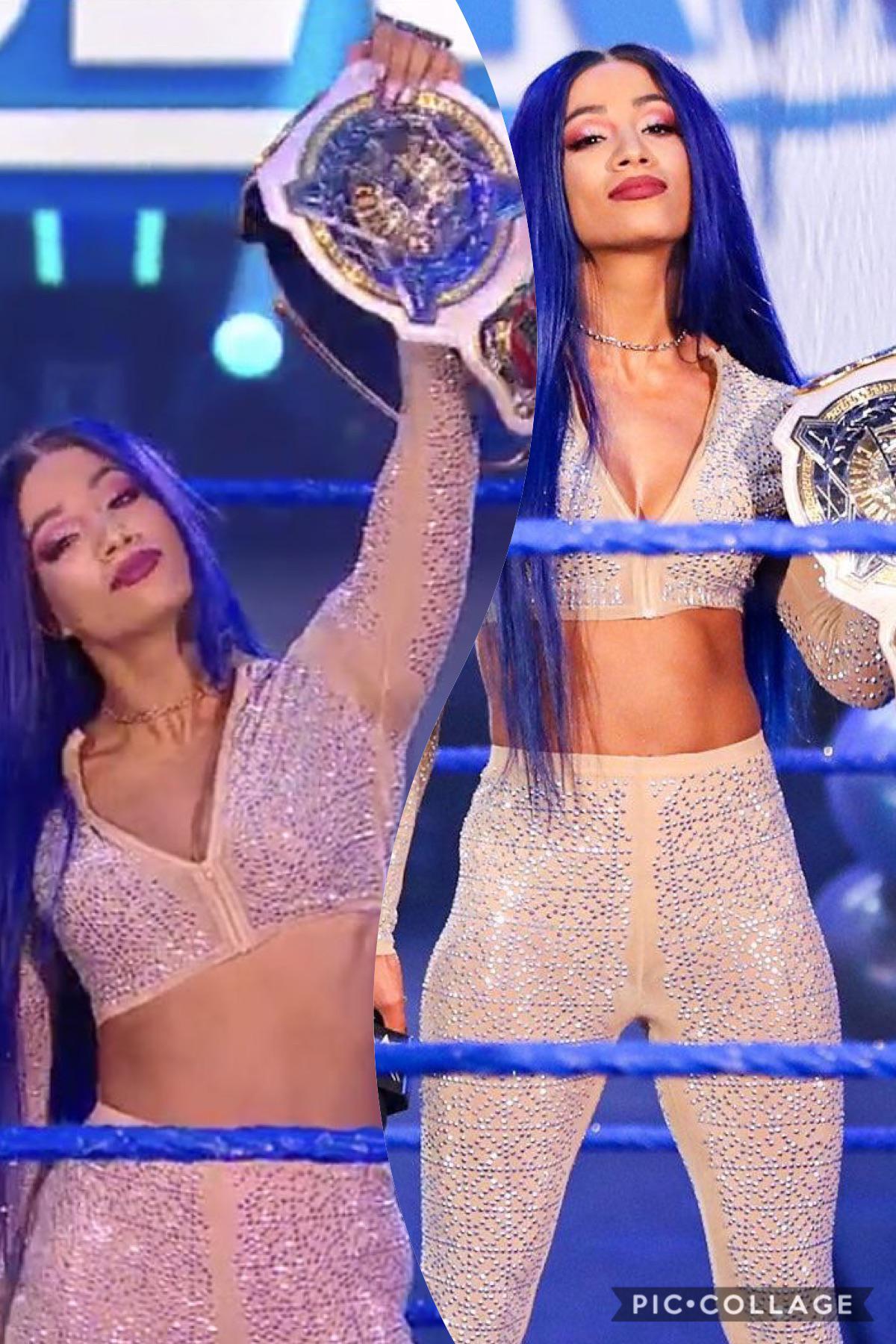 Sasha Banks looks so sexy last night i really want to fuck her so damn bad