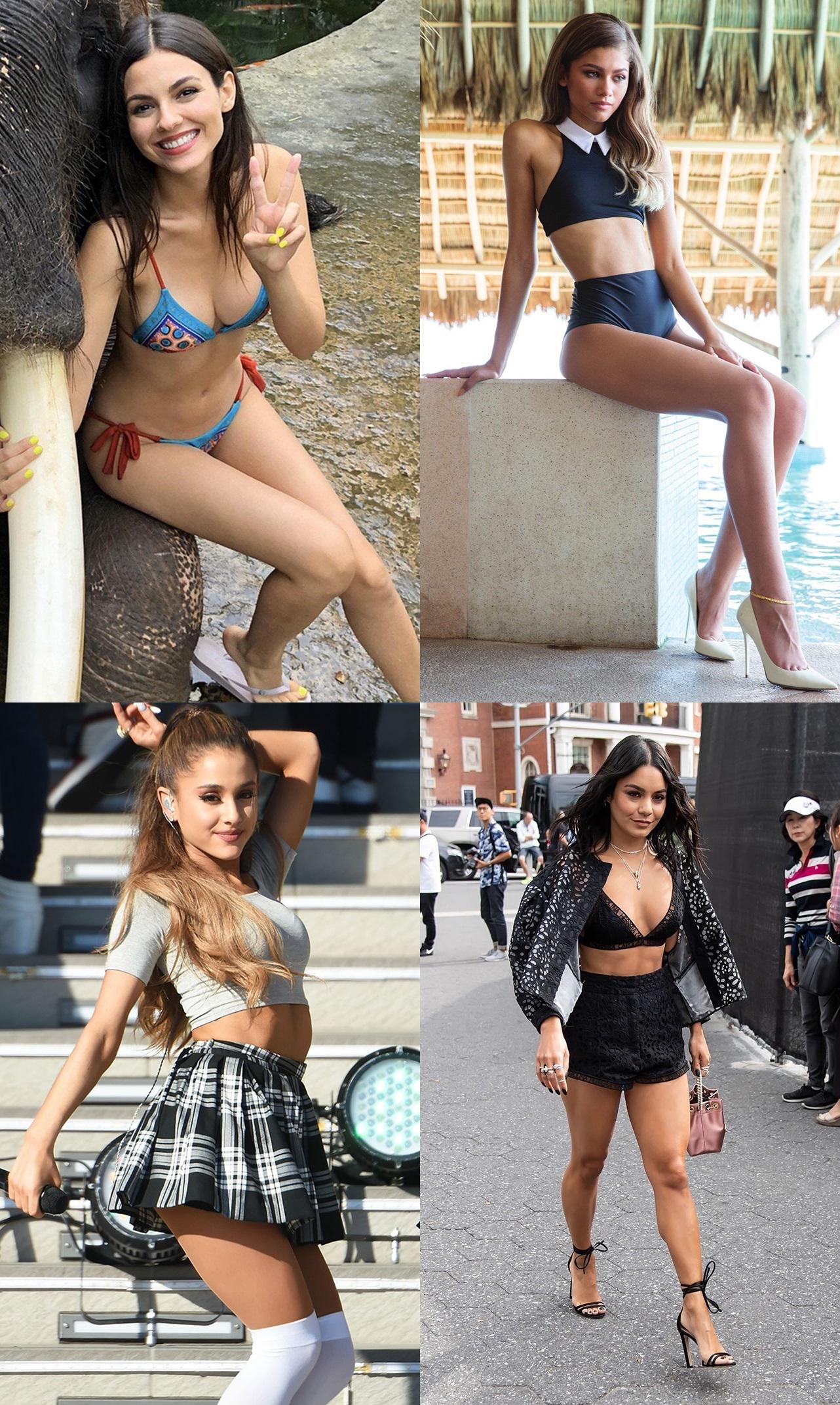 Tournament Final: What Celeb has the tightest body? Vote for the winner (Victoria Justice, Zendaya, Ariana Grande, Vanessa Hudgens)