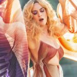 Katy Perry see through (saturation and contrast adjusted) - Never Really Over promo shoot.