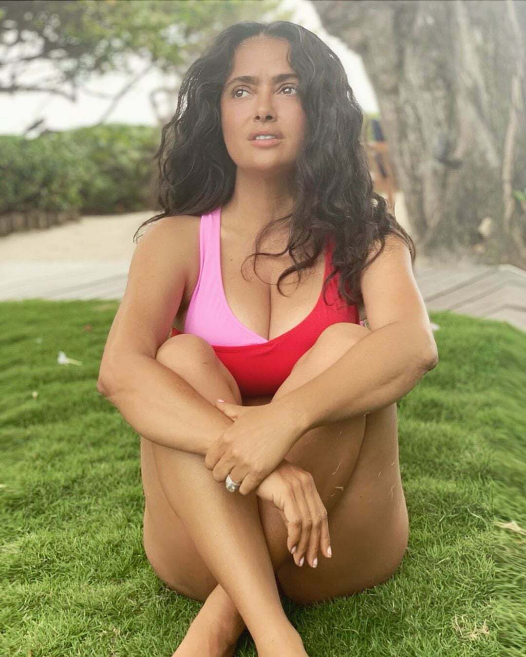 Salma Hayek's amazing tits