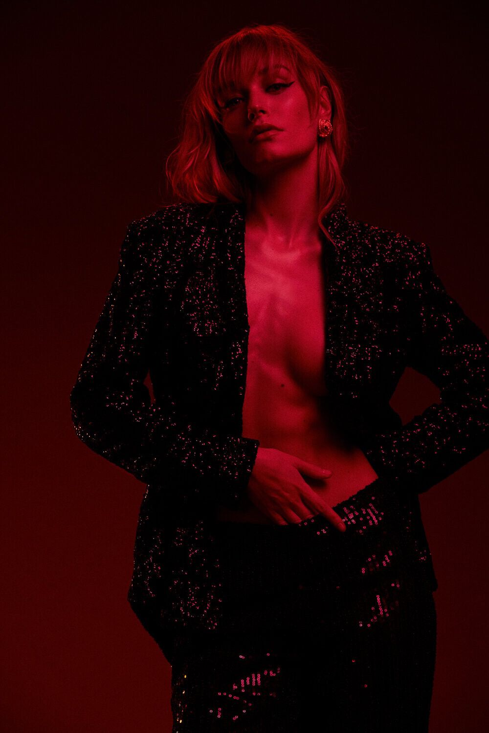 Justine Nicolas Topless