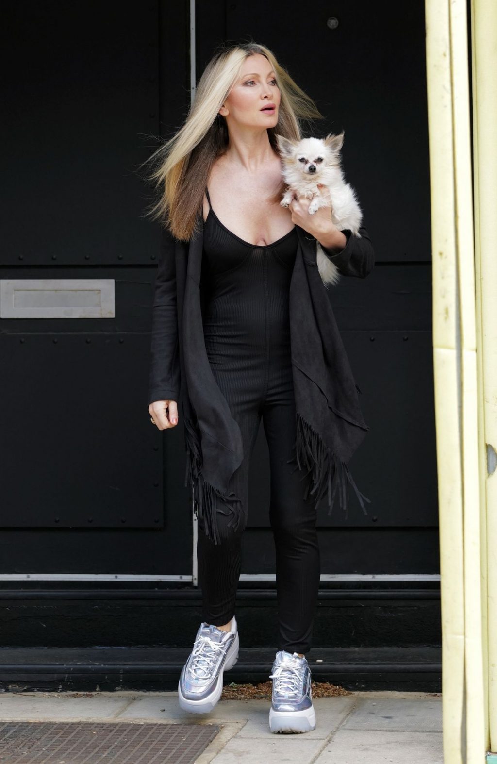 Caprice Bourret Braless