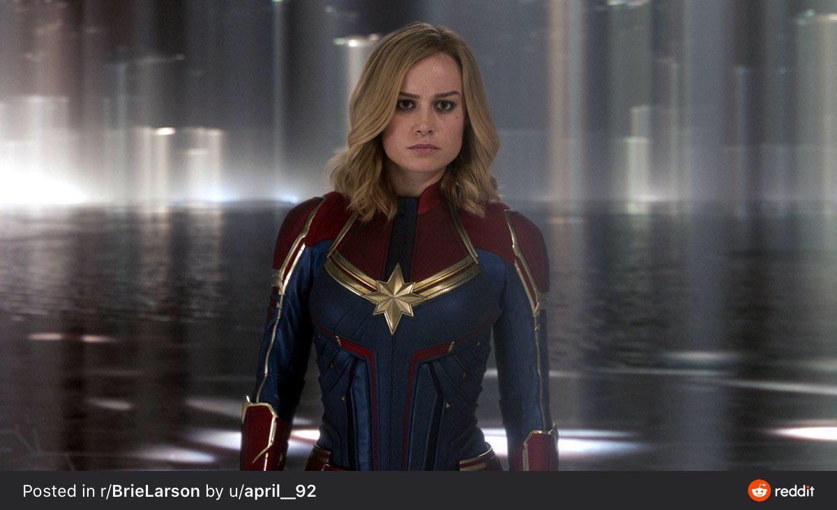 Brie Larson looked so fucking hot in the Captain Marvel uniform. Would love to make out with her dressed in it and then slowly strip it away as I suck her boobs, then lick her delicious blonde pussy then pound her in my bed painting her inner walls white. Let’s chat