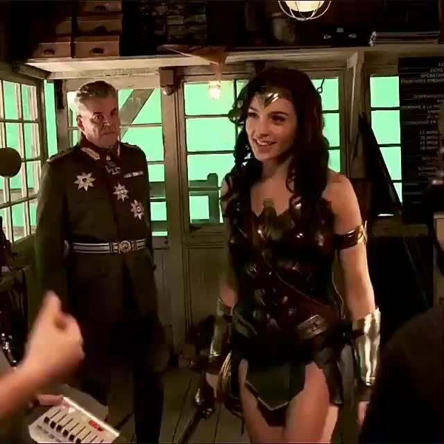 Everyone on the set of Wonder Woman mustve wanted to