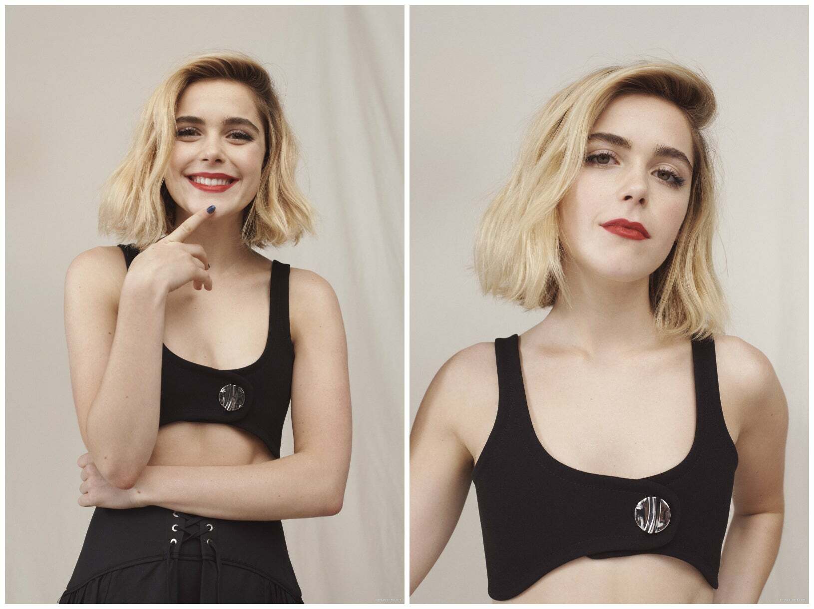 Kiernan Shipka is your new girlfriend. What will you do now?