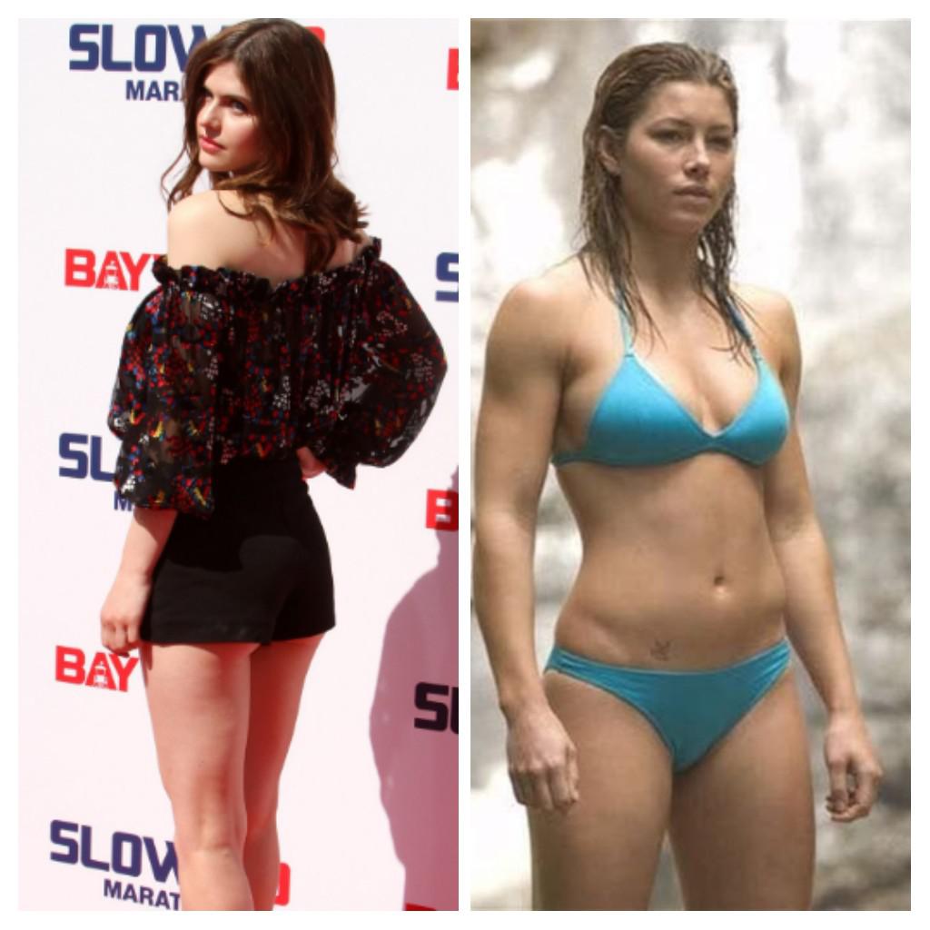 Who should I jerk off to Alexandra daddario or Jessica