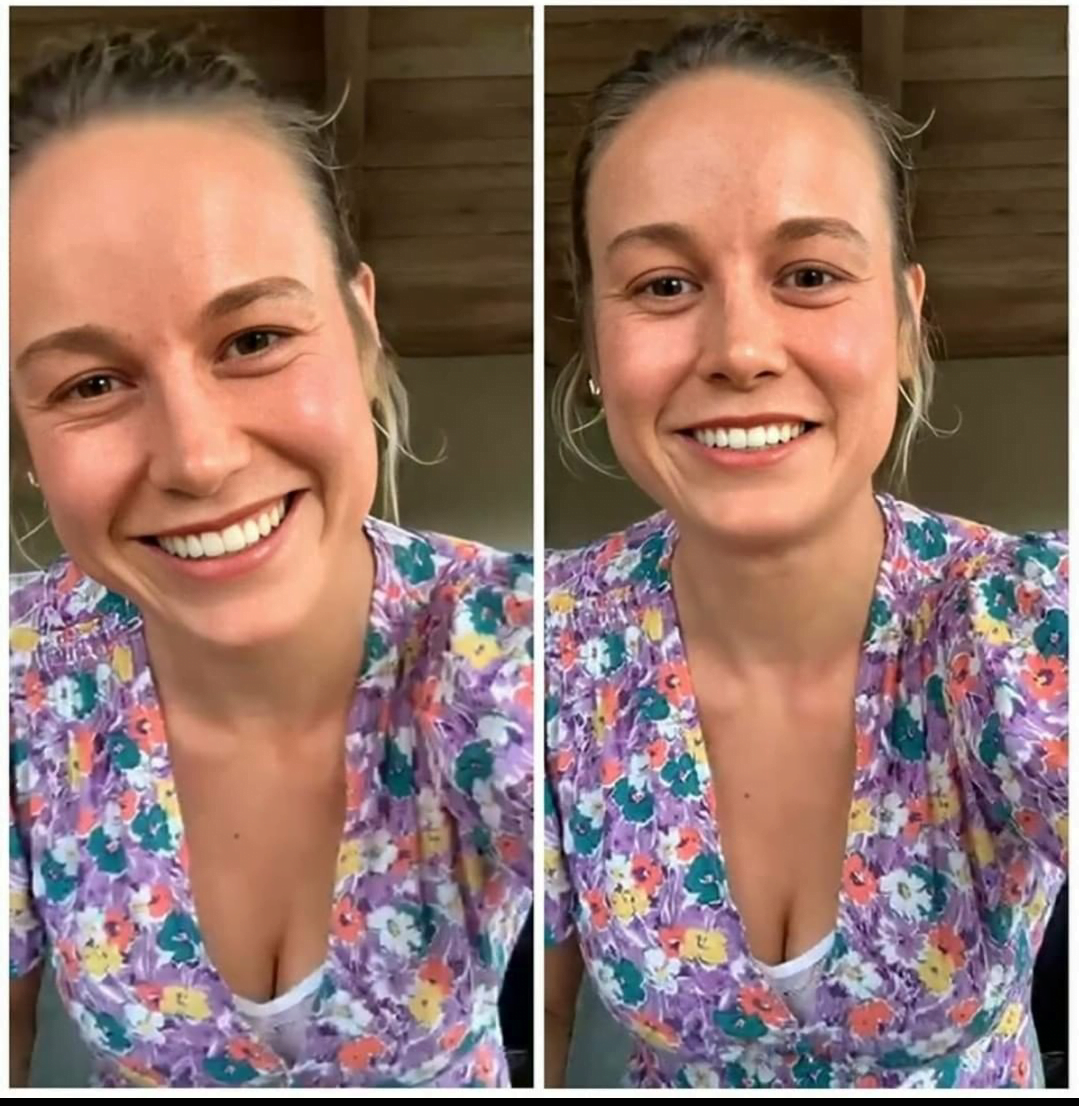 Your professor Brie Larson keeping you engaged during the zoom