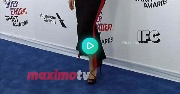 Salma Hayek got a little confused so she instinctively leaned against the wall so everyone could fuck her ass