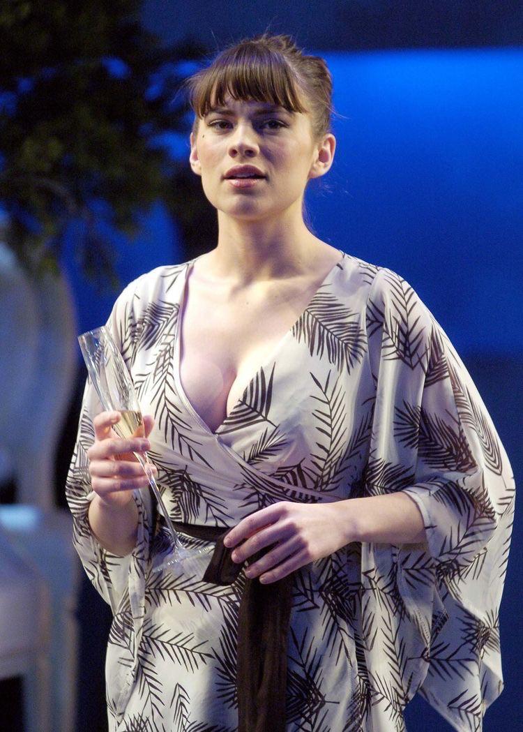 Hayley Atwell in loose robes