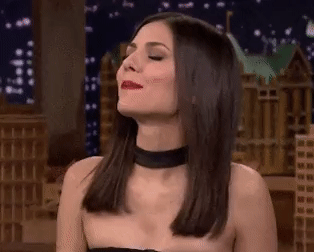 Victoria Justice needs more of your cum on her tongue.