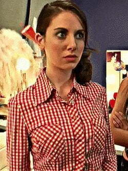 Alison Brie Getting Her Shirt Ripped Open in Hot Sluts