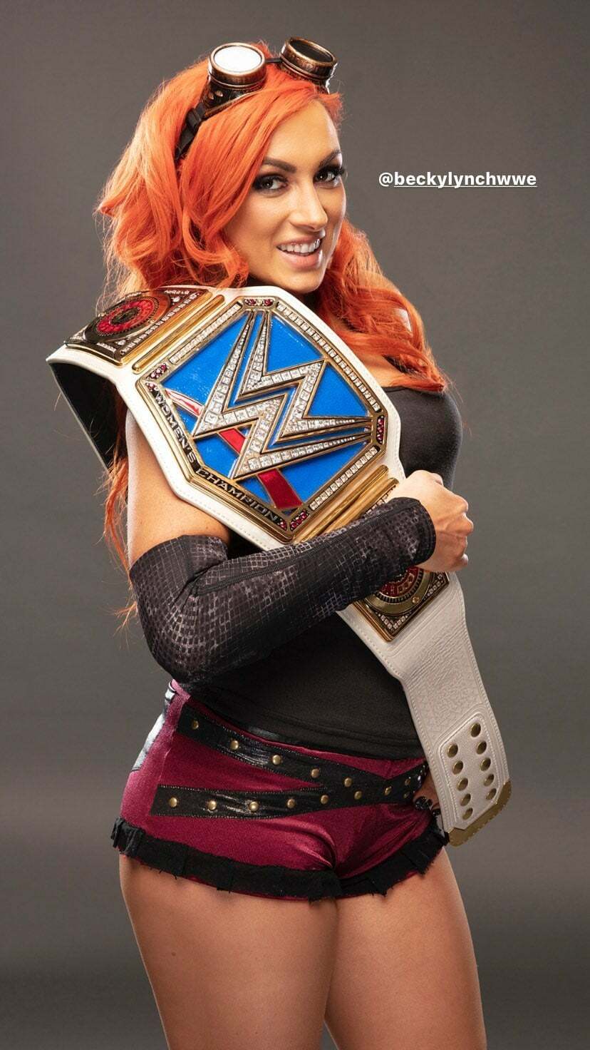 Don't know if WWE's Becky Lynch qualifies as a celeb, but her thighs were made to be fucked, and her face to be nutted on