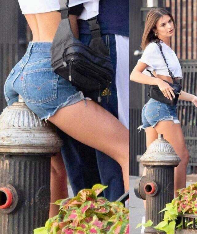 Emily Ratajkowski loves things inside her ass. She even takes a fire hydrant