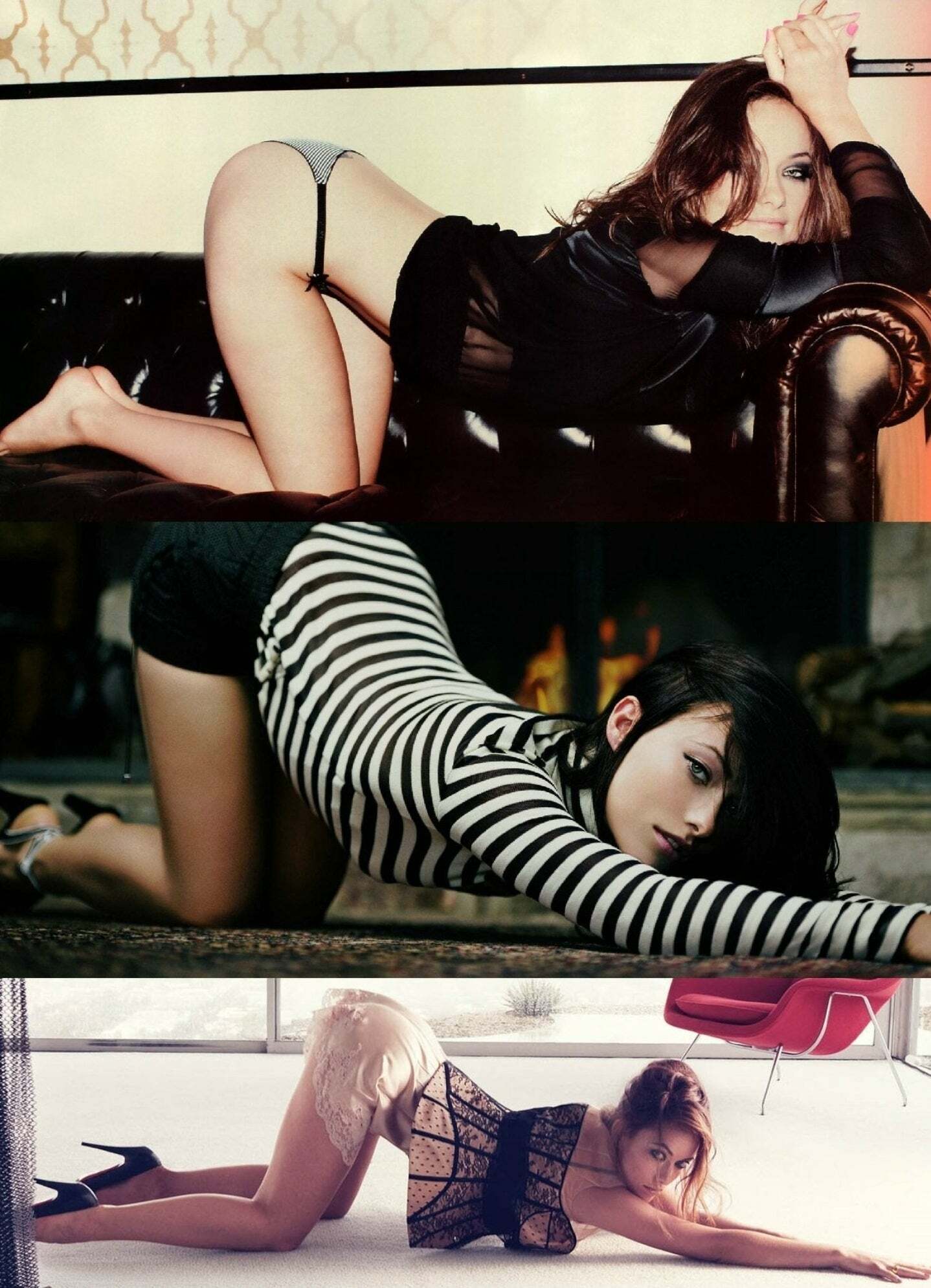 Olivia Wilde assuming the position.