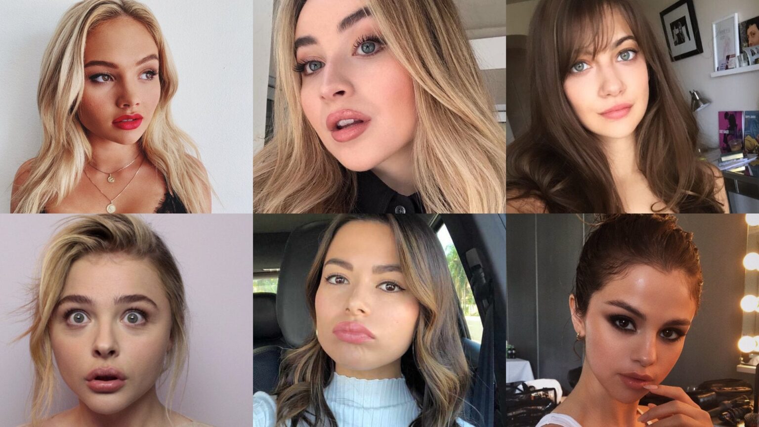 Nataly Alyn Lind Sabrina Carpenter Mia Serafino Chloe Grace Moretz Miranda Cosgrove Selena