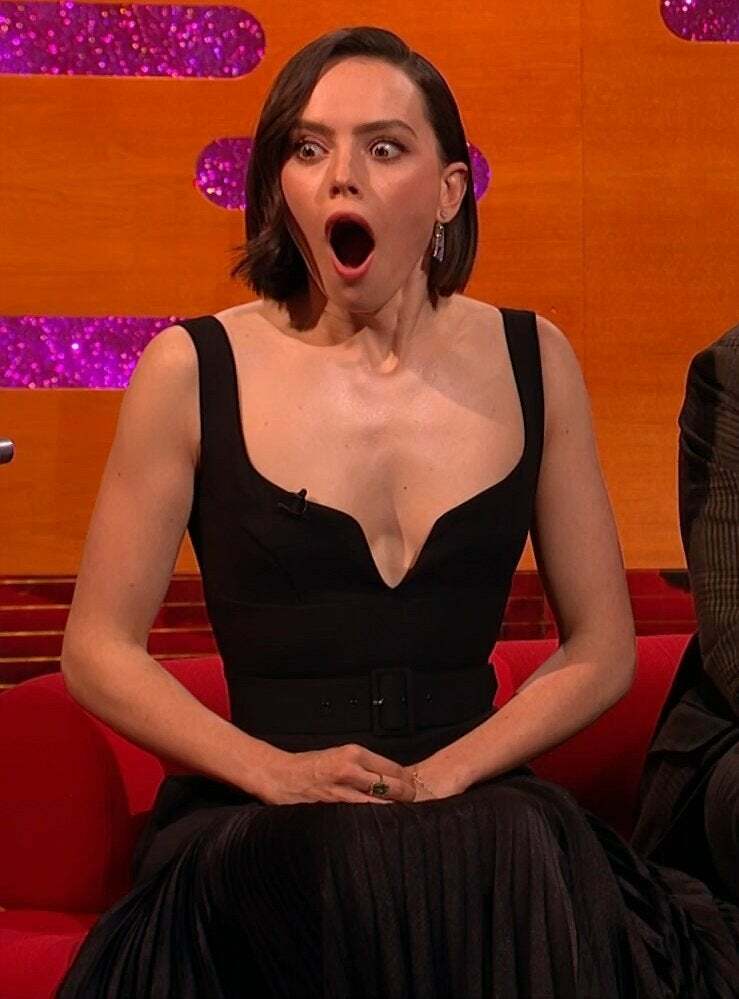 If Daisy Ridley saw how many cocks are jerking to her world wide.