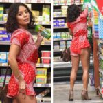 Vanessa Hudgens looking sexy while shopping